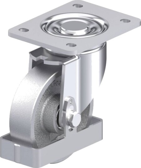 Styrhjul I Stål Blickle 907667 Lh-G 125K-3-Fs Hjul Ø 125 Mm, Maks. 450 Kg 1 Stk