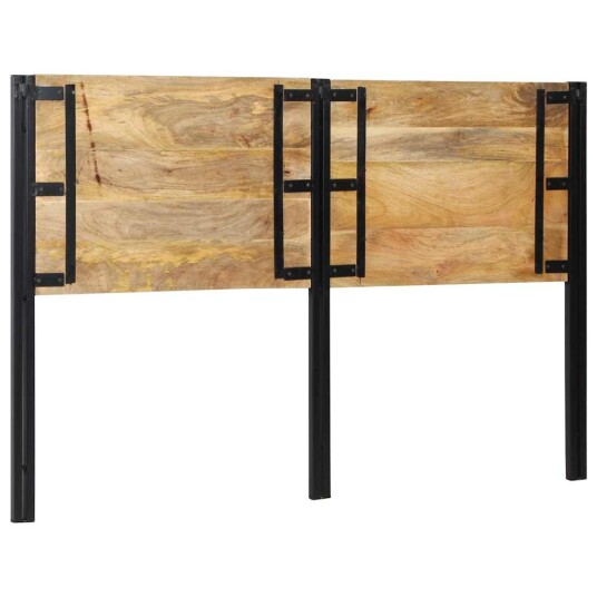 sengegavl 160 cm heltre mango og jern