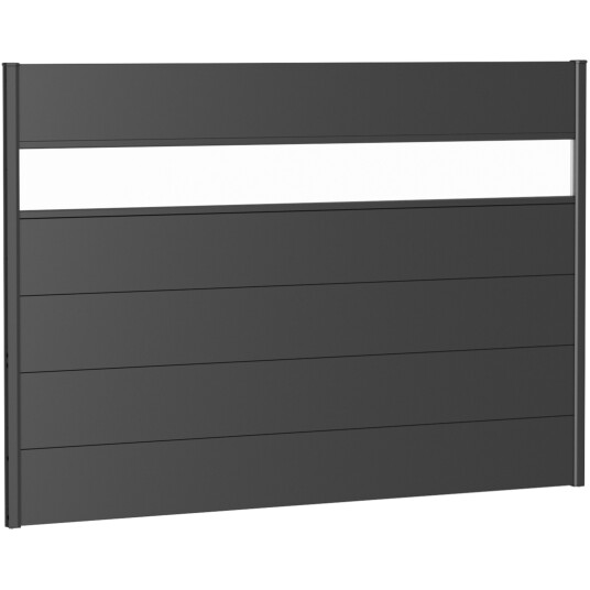 BIOHORT VEGGPANEL FOR LEVEGG AKRYLGLASS 200X135 MØRK GRÅ METALLIC BIOHORT VEGGPANEL FOR LEVEGG AKRYLGLASS 200X135 MØRK GRÅ METALLIC