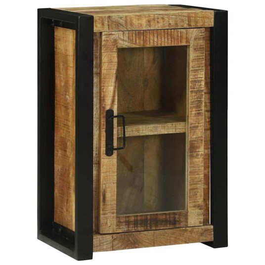 Baderomskap Veggmontert Brun 40 x 30 x 60 cm Massivt mangotre Baderomskap Veggmontert Brun 40 x 30 x 60 cm Massivt mangotre