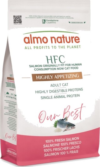 Almo Nature Hfc Tørrfôr Our Best Highly Appetizing Salmon Sparepakke 2 X 1.2 kg