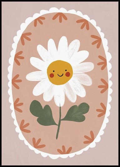 Happyflowerno02 Plakat Plakat / 100x150cm