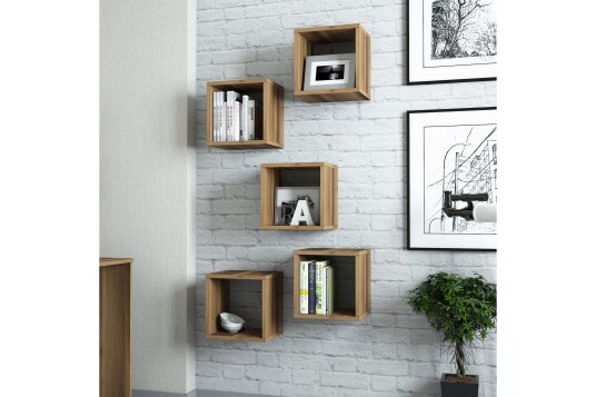Vegghylle Amtorp 30 cm Brun Vegghylle Amtorp 30 cm Brun