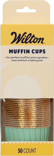 Wilton Muffinsformer Nut Cups Turkis