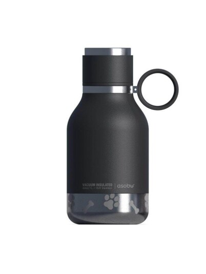 Asobu Stainless Steel Bowl Bottle Black 84259103971