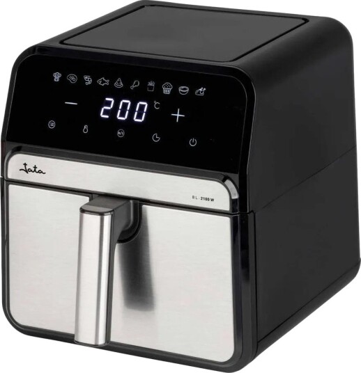 Jata JEFR1242 Airfryer - 8L - Stål, Svart