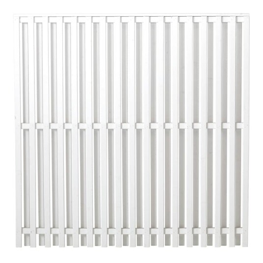 Gjerde PLUS Nagano Grunnet Hvit 180×180 cm