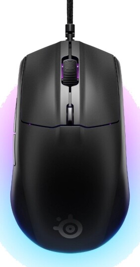 SteelSeries Rival 3 Gen 2 ambidekstriøs gamingmus med 8500 DPI - Svart