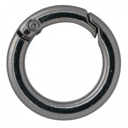 Infinity Hearts O ring/Endeløs ring med Åpning Messing Gunmetal Ø23,5mm 5 stk