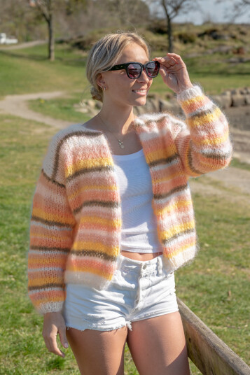 Garnius TAMARA cardigan lakserosa
