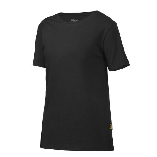Snickers Workwear T-Skjorte 2516 Sort M Snickers Damemodell