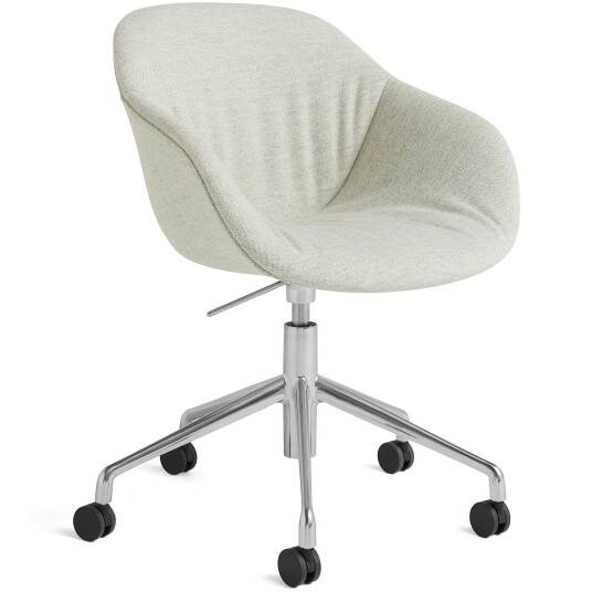 Hay AAC 253 Stol 5 star swivel Polert Aluminium / Hallingdal