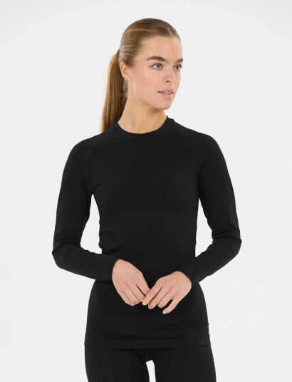 Athlecia Leray W Seamless Baselayer Set - Black - L/XL