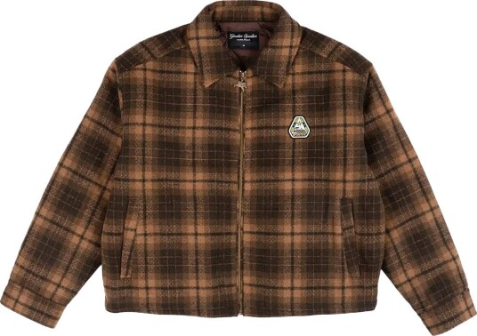 Goodies Sportive Hiker Checks Overshirt BROWN M