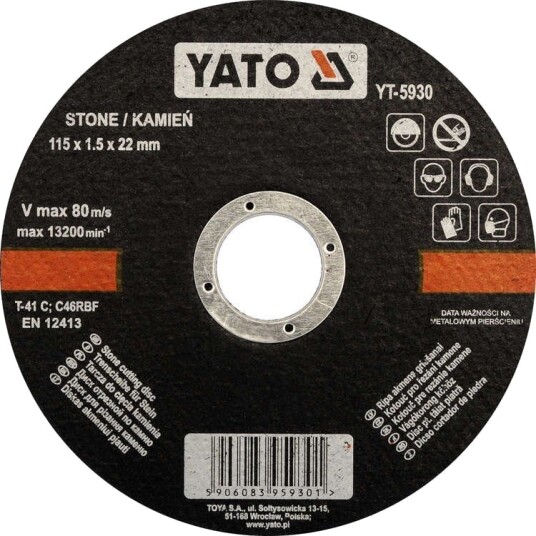 YATO YT 5930 Mellomleggsskive vinkelsliper