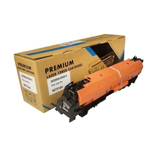 Lasertoner HP 658A for Laserjet M751-serien Svart