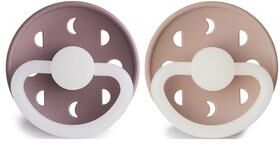 FRIGG Moon Phase Rund Silikone Twilight Mauve Night/Blush Night Flere størrelser FRIGG Moon Phase Rund Silikone Twilight Mauve Night/Blush Night Flere størrelser