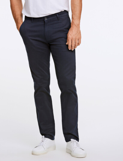 Lindbergh Black 1927: Cashmere Touch Superflex Chi - Navy - 36 x 34