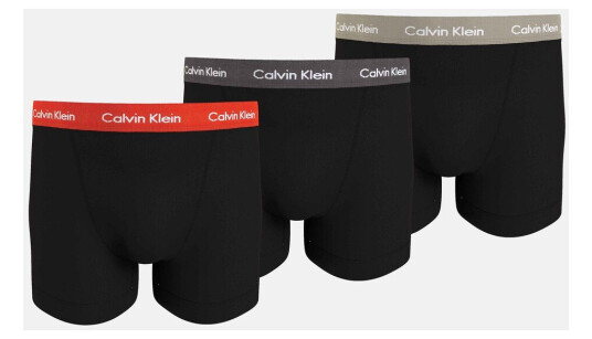 Calvin Klein Trunk 3pk B Cher Ks Eiffle Twr Moss G M Underklær