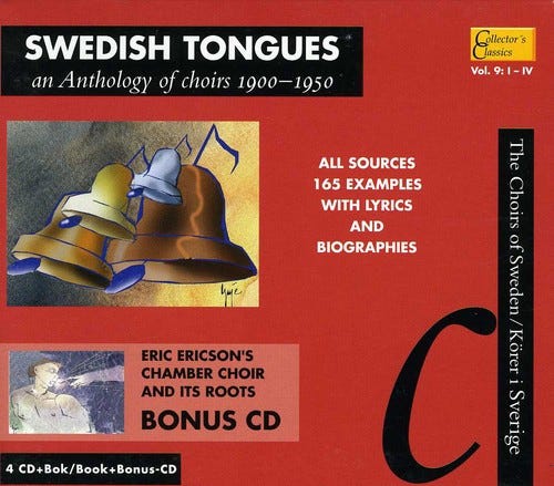 Sverige, Choirs Of Sweden Swedish Tongues: Anthology Of Choirs 19001950 CD
