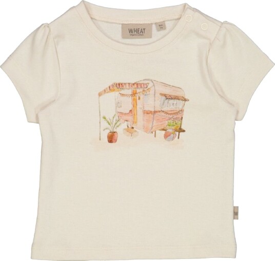 Wheat T skjorte Holiday Home Eggeskall Wheat 62 T skjorte Beige