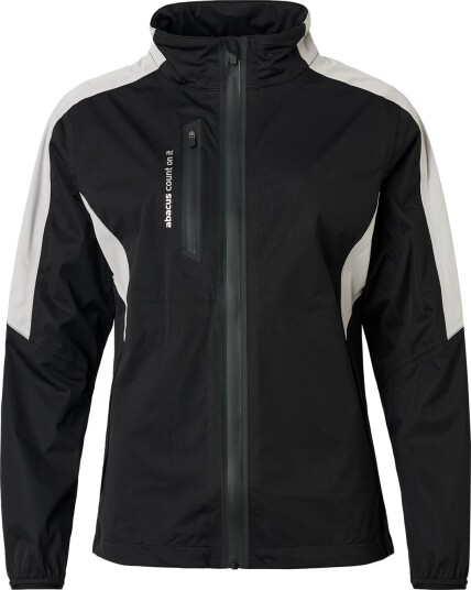 Abacus W Bounce Jacket Golf regnjakke dame 677 Black Lt Grey X Small