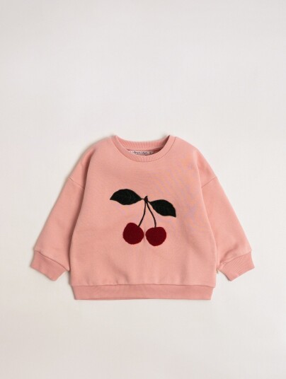 Konges Sløjd Lou Terry Sweat Shirt OCS Rosa 2Y