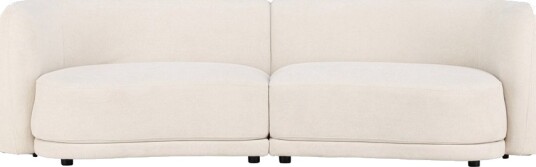 Venture Design Cielo 3-seters sofa Beige/svart Beige