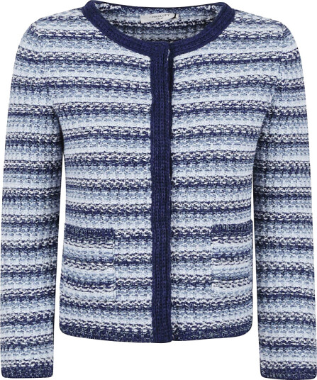 Charlott Dame Strikkevarer Blå M, Charlott Dame Strikkevarer Blå M,
