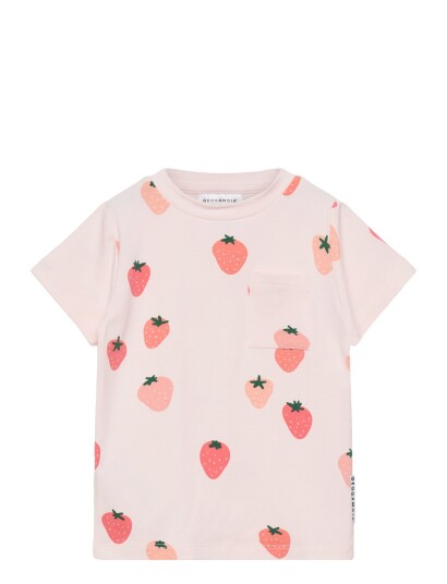Geggamoja Bamboo T Shirt Pink 86/92 Geggamoja Bamboo T Shirt Pink 86/92