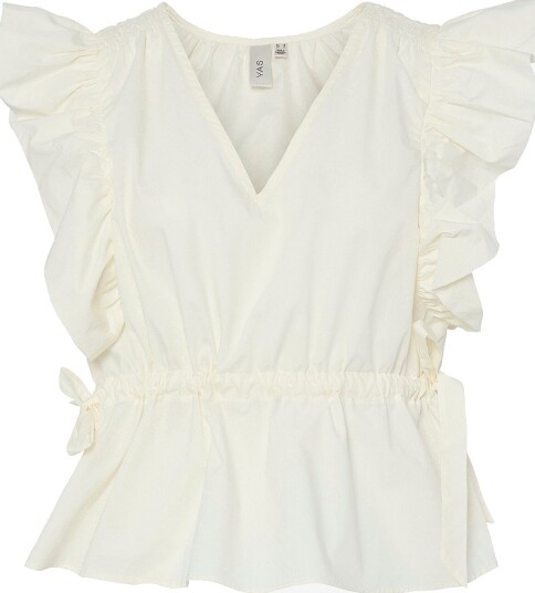 Y.A.S - Bluse yasUlea SL Top - Hvit Y.A.S - Bluse yasUlea SL Top - Hvit