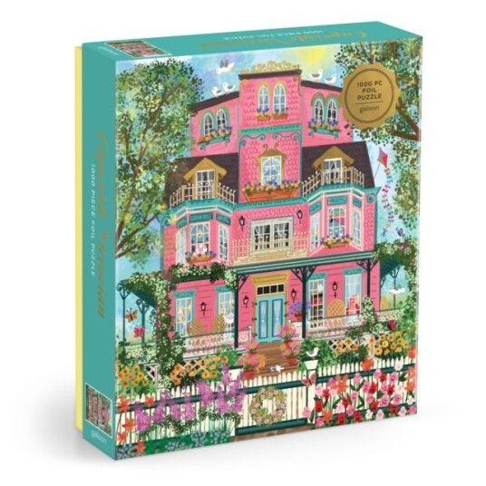 Joy Laforme Capeside Victorian 1000 Piece Foil Puzzle Joy Laforme Capeside Victorian 1000 Piece Foil Puzzle