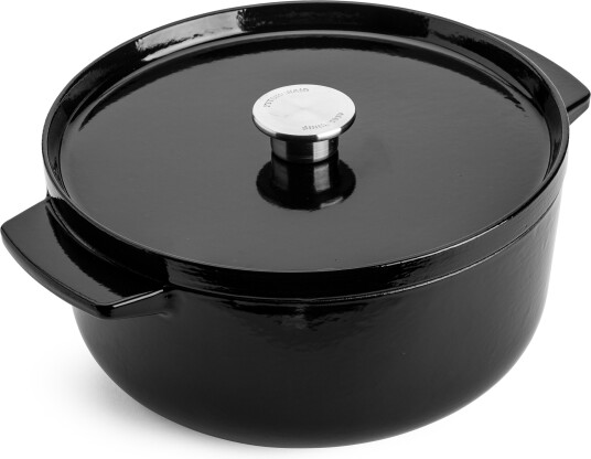 Kitchenaid Støpejernsgryte 26 cm/5,2 liter onyx black Kitchenaid Støpejernsgryte 26 cm/5,2 liter onyx black