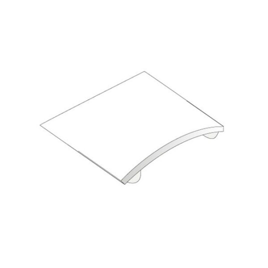 Lundbergs Nivålist Aluminium 10mm 40mm 1000mm