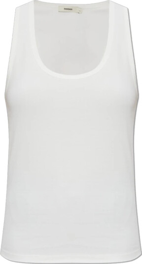 Pangaia Dame Topper Hvit S,