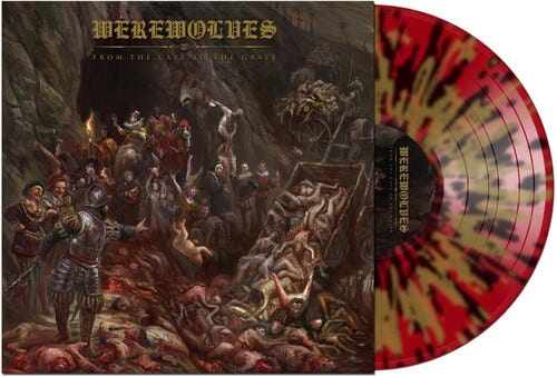 Werewolves  From The Cave To The Grave  LP/Vinyl