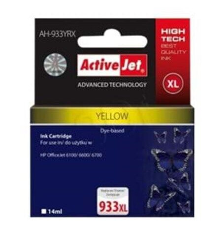 ActiveJet Premium AH-933YRX - Blekkpatron Color-baserte gul ActiveJet Premium AH-933YRX - Blekkpatron Color-baserte gul