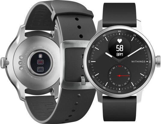Withings ScanWatch hybrid smartklokke 42 mm (sort)