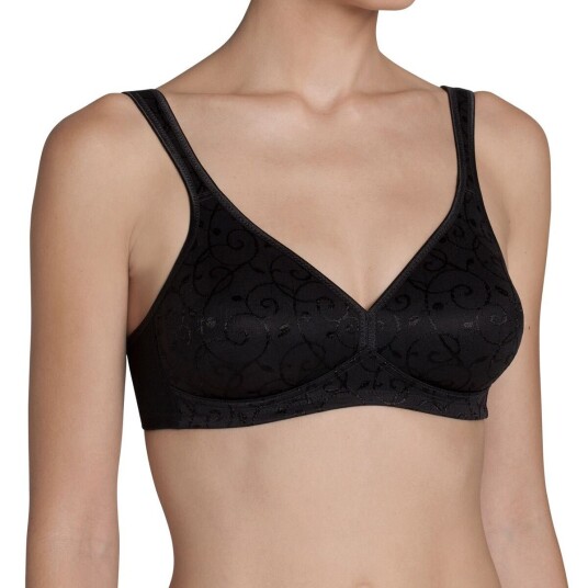Triumph BH Elegant Cotton N Svart C 75 Dame Triumph BH Elegant Cotton N Svart C 75 Dame