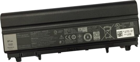 Dell Batteri Til Bærbar Pc Litiumion 9-Cellers 97 Wh FT6D9