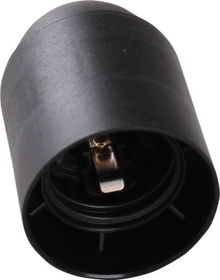 Sokkel E27 sort M10 Sokkel E27 sort M10