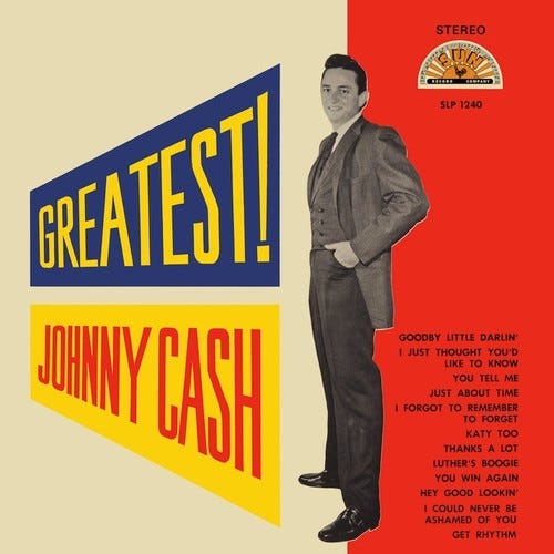 Johnny Cash Greatest LP/Vinyl
