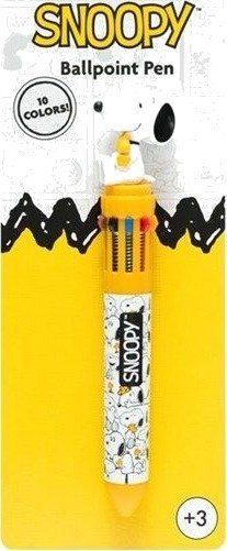 Snoopy 10 automatic ballpoint pen with a 3D figure from the Lazy Days collection