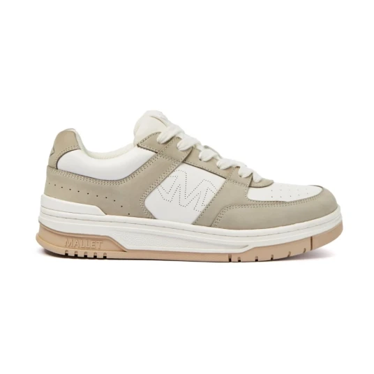 Mallet London Herre Sko Beige 45 EU