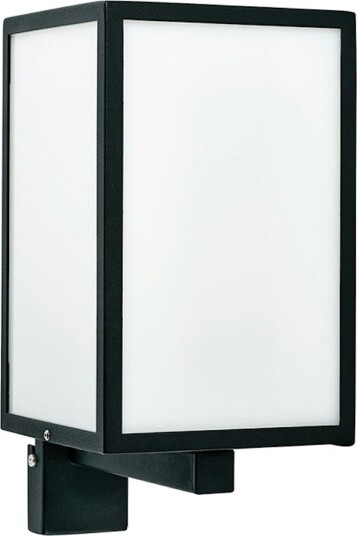 Norlys Lofoten 1963 Vegglampe Sort E27 opal glass IP44