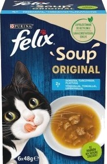 Felix Soup Original Fiskesmaker 6X48 G