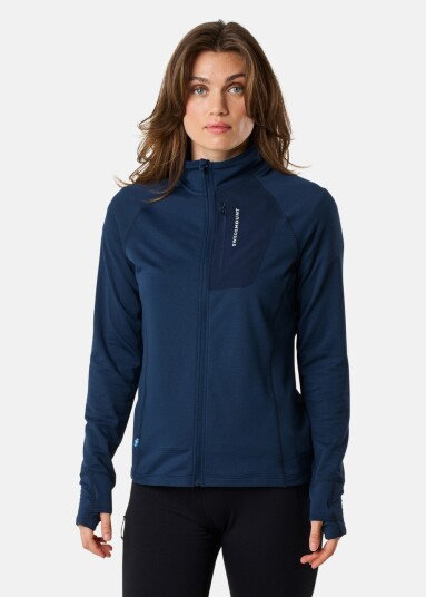 Swedemount Ultra Light Tech Full Zip W Navy 46 Hoodies