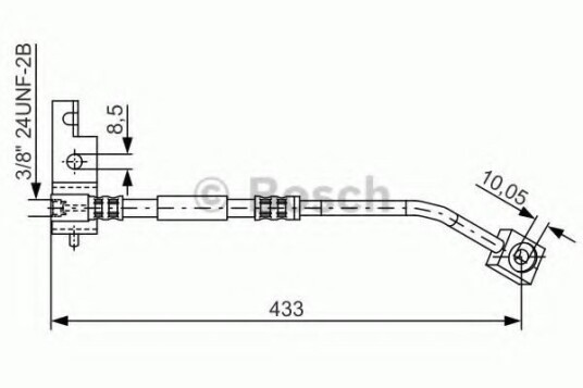 Bremseslange BOSCH 1 987 476 103 Bremseslange BOSCH 1 987 476 103