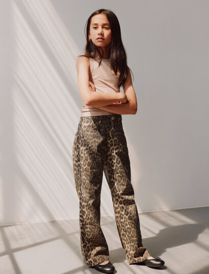 Sofie Schnoor Young Siennasy Trousers Brown 152