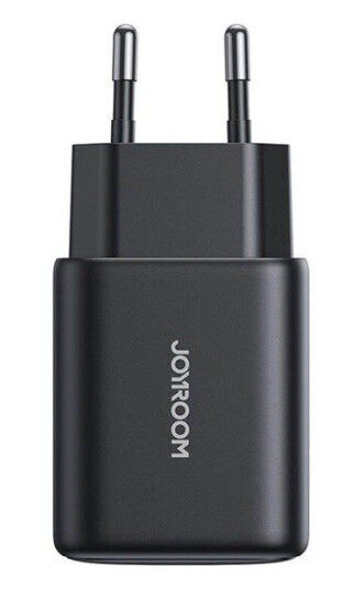 Joyroom JR-TCF13 Dual-Port (A+C) 25W Power Charger Svart